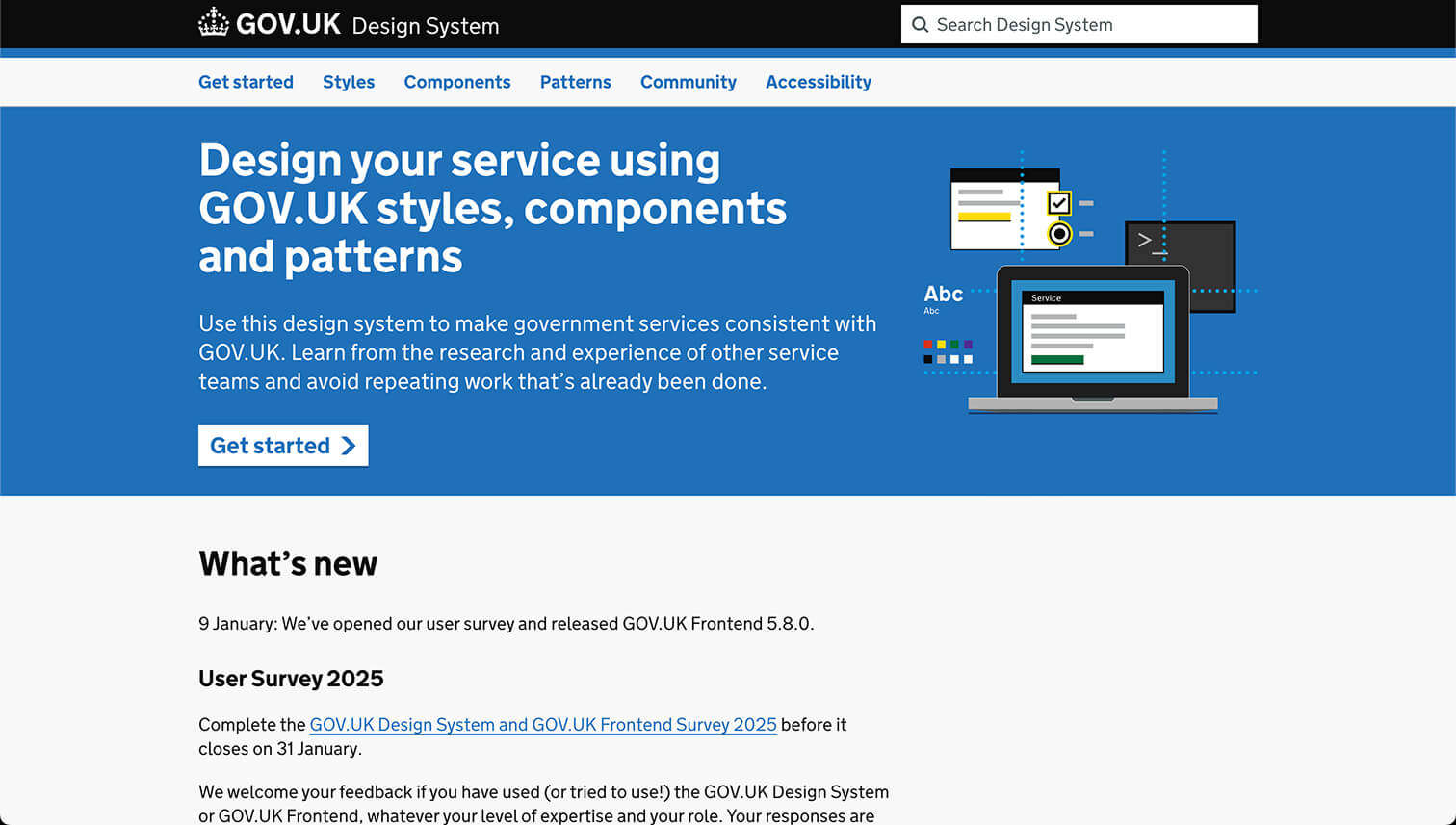 GOV.UK Design System