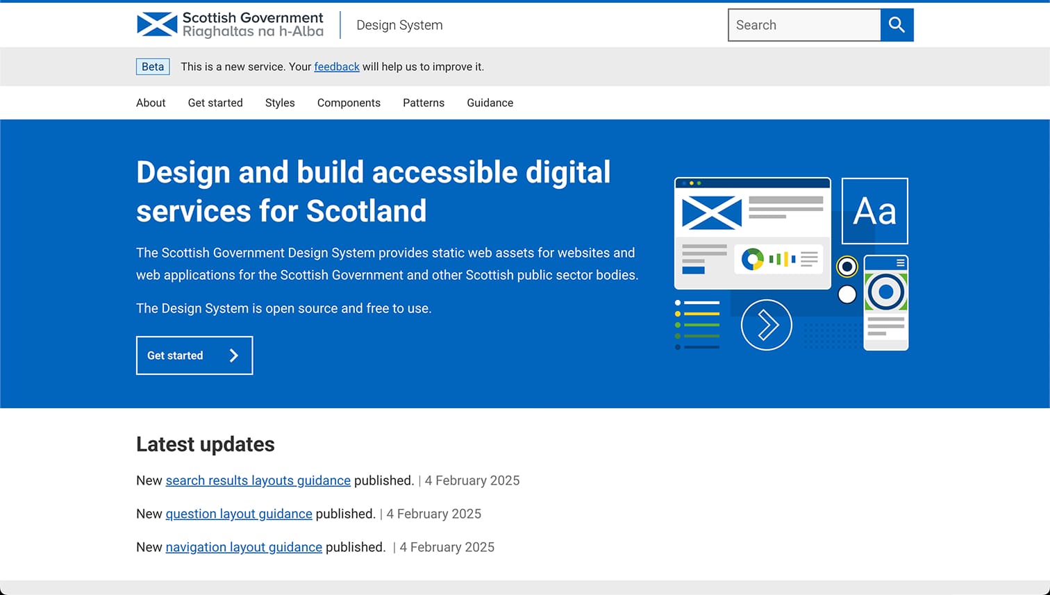 Scottish Government Design System